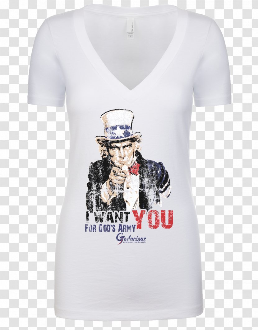 Uncle Sam T-shirt Lord Kitchener Wants You Clothing Jersey - Sleeve Transparent PNG