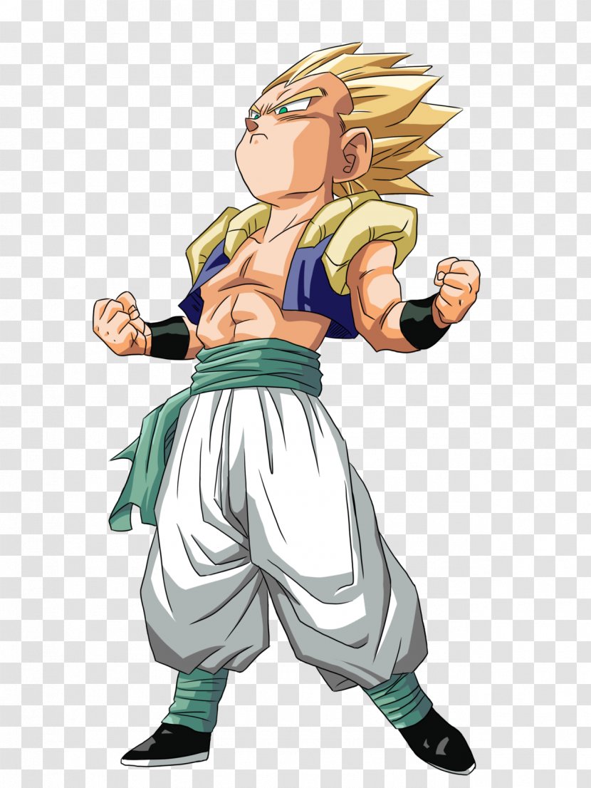 Gotenks Goku Majin Buu Gohan - Cartoon - Dragon Ball Transparent PNG