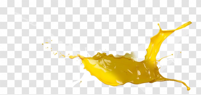 Paint Yellow Desktop Wallpaper - Fruit Transparent PNG