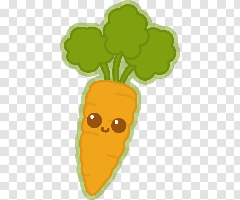 Carrot Kavaii Food Vegetable Transparent PNG