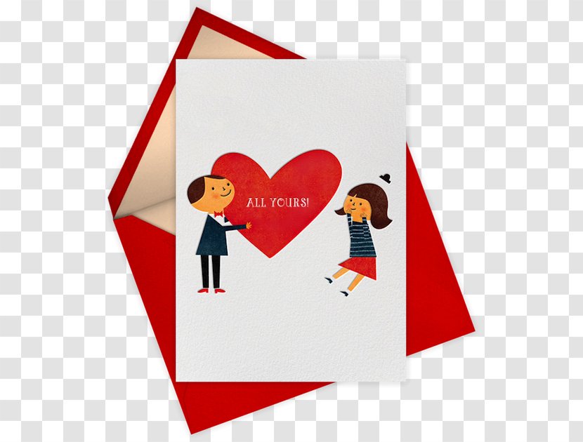 Paperless Post Greeting & Note Cards Illustrator - Card - Valentines Day Greetings Transparent PNG