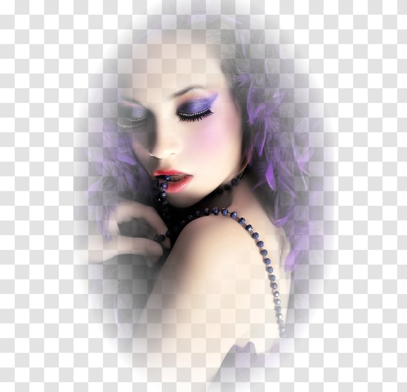 Shades Of Purple Lavender Color Lilac - Human Hair Transparent PNG