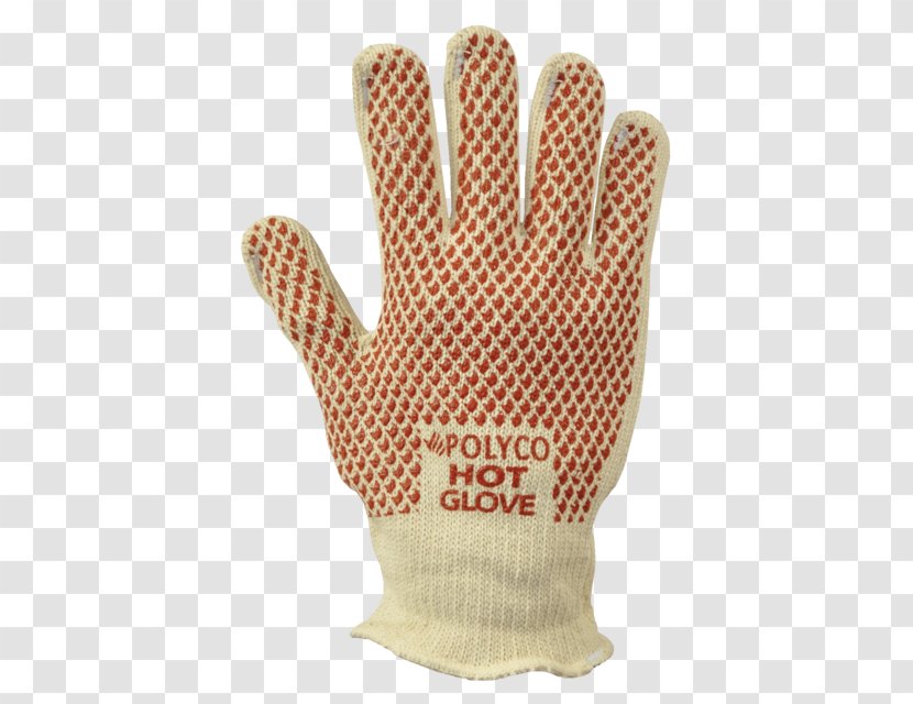Oven Glove Baseball Finger Gauntlet - Hand - Polyco Vr Transparent PNG