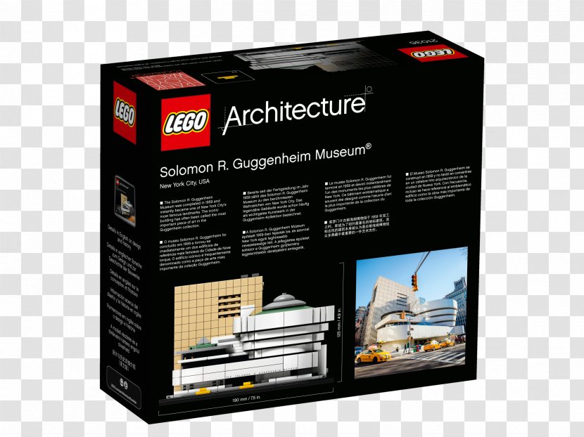 LEGO 21035 Architecture Solomon R. Guggenheim Museum - Multimedia - Thomas The Train Toy Bin Transparent PNG