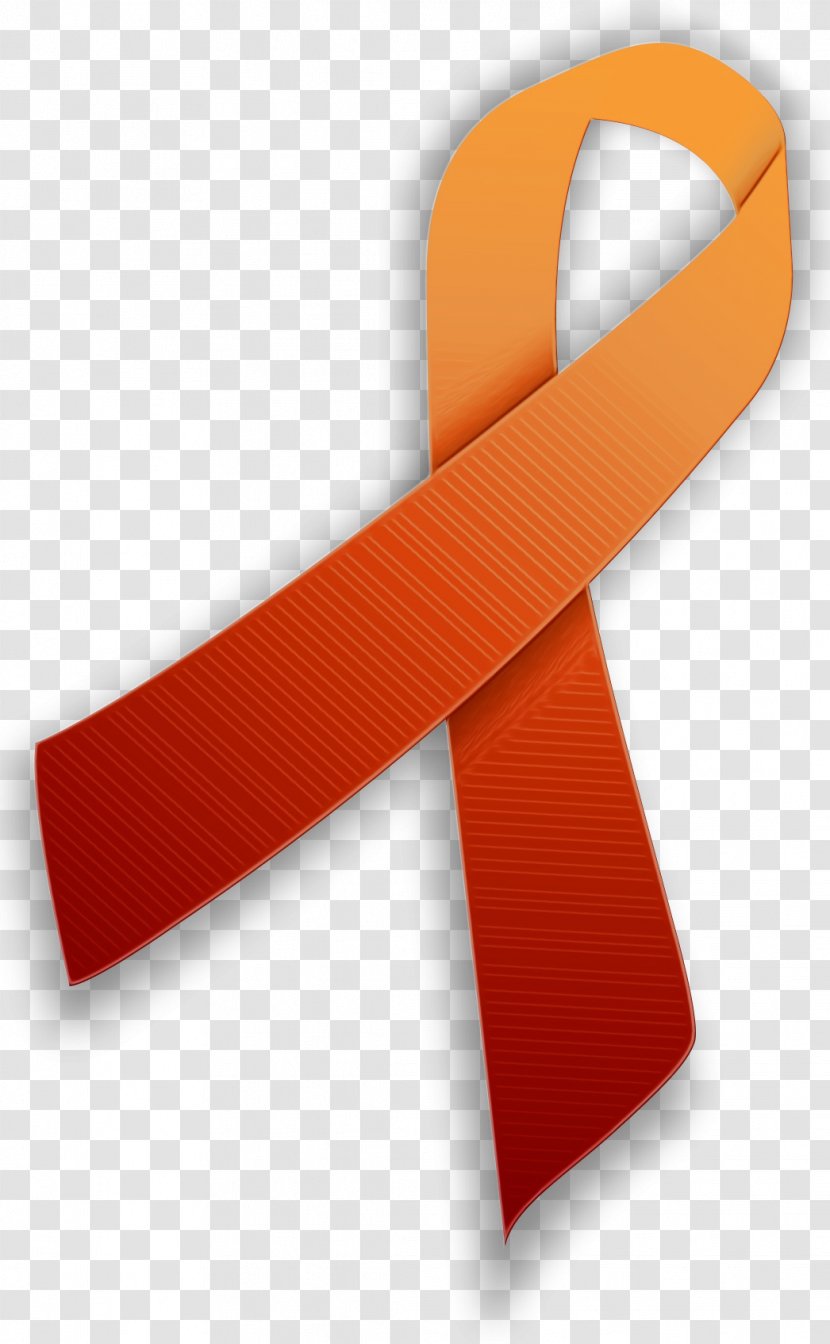 Symbol Ribbon - Orange - Logo Transparent PNG