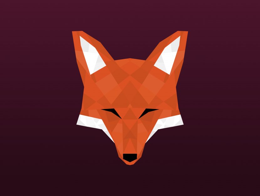 Red Fox T-shirt Geometry Animal Transparent PNG