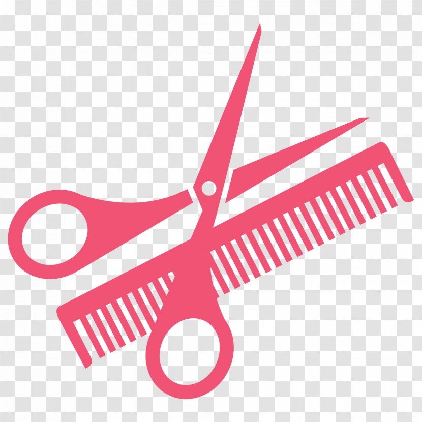 Comb Scissors Clip Art - Beauty Parlour - Hairdressing Transparent PNG