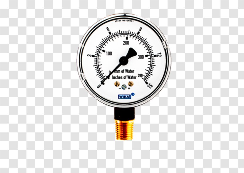 Gauge Inch Of Water Pound-force Per Square Pressure Measurement - Hydraulics Transparent PNG