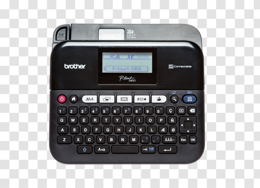 Label Printer Brother Industries P-Touch - Input Device Transparent PNG