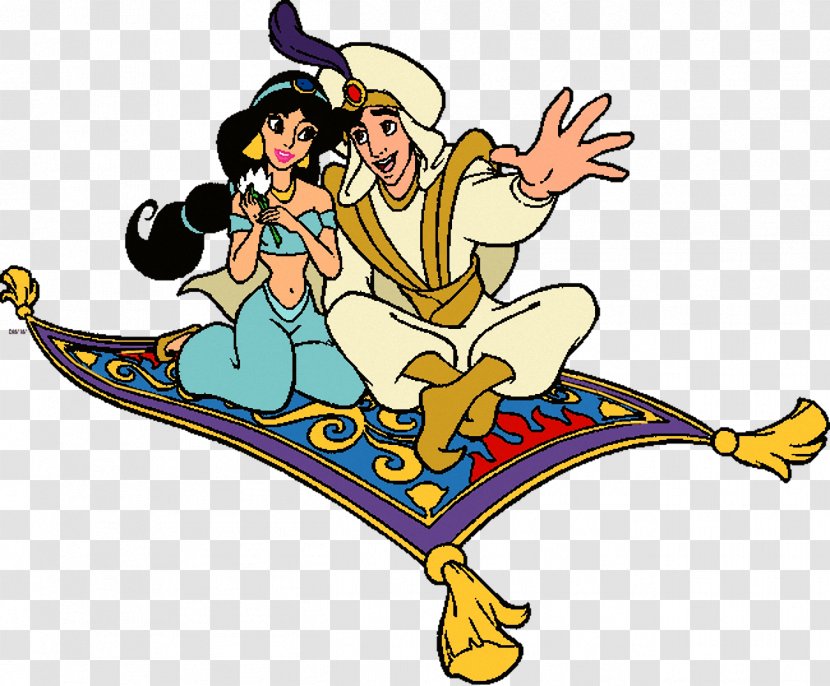 The Magic Carpets Of Aladdin Princess Jasmine Genie Abu Sultan Transparent PNG