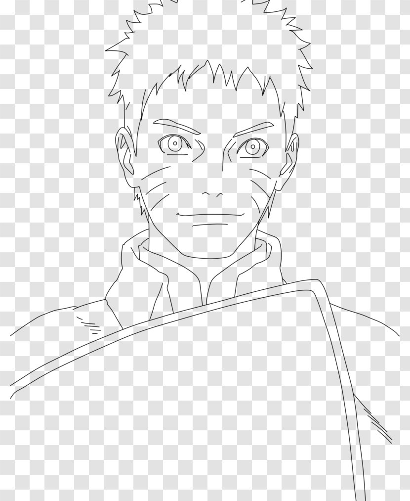 Naruto Uzumaki Line Art Drawing Sketch Joint Transparent Png