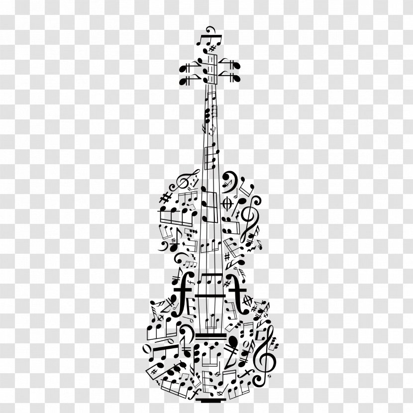 Musical Note Violin Composer - Cartoon - Notes Transparent PNG