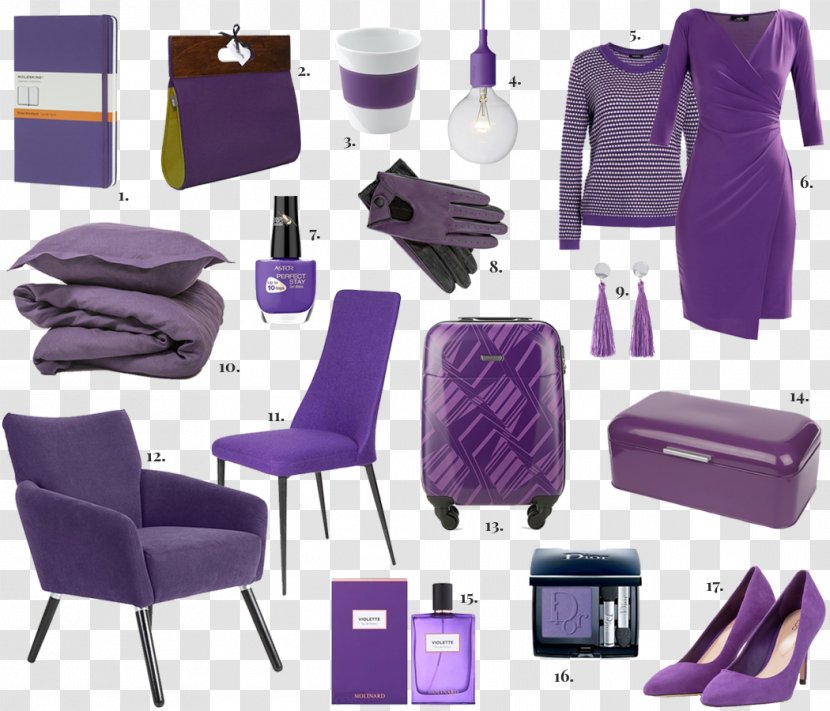 Pantone Matching System Color Ultraviolet Purple - Furniture - Ultra Violet Transparent PNG