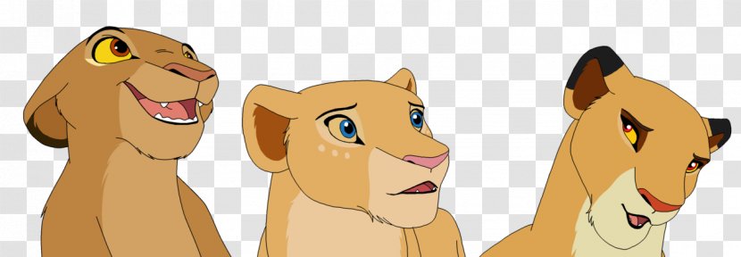 Lion Cat Mammal Art Horse - Heart - Pride Of Lions Transparent PNG