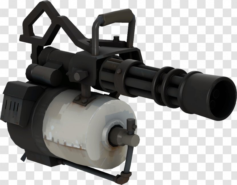 Team Fortress 2 Minigun Blockland Weapon Loadout - Game - Machine Gun Transparent PNG
