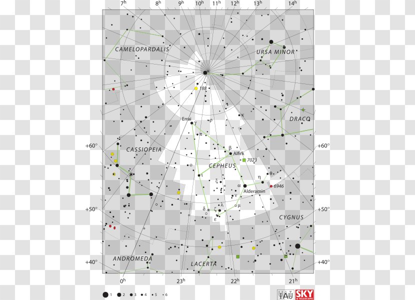 Cepheus, King Of Aethiopia Alpha Cephei Star Chart - Sky Transparent PNG