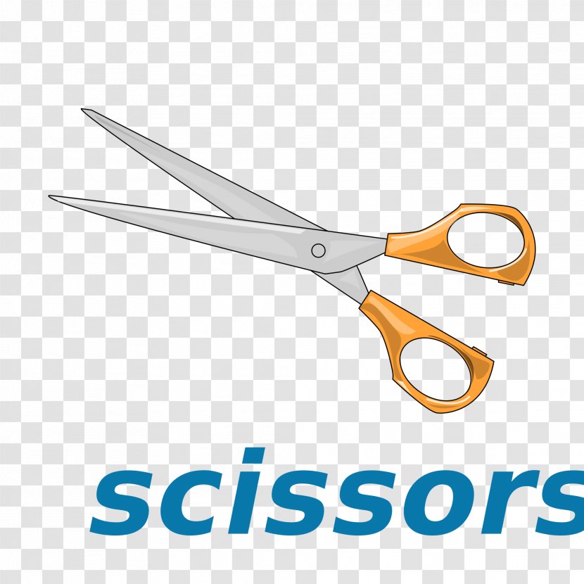 Scissors Paper Cutting Clip Art Drawing - Office Instrument Transparent PNG