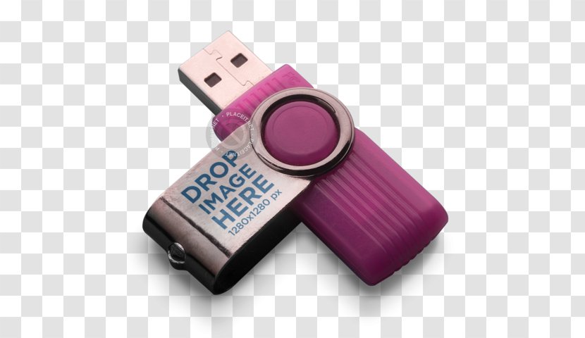 USB Flash Drives Mockup Memory - Electronics Accessory Transparent PNG