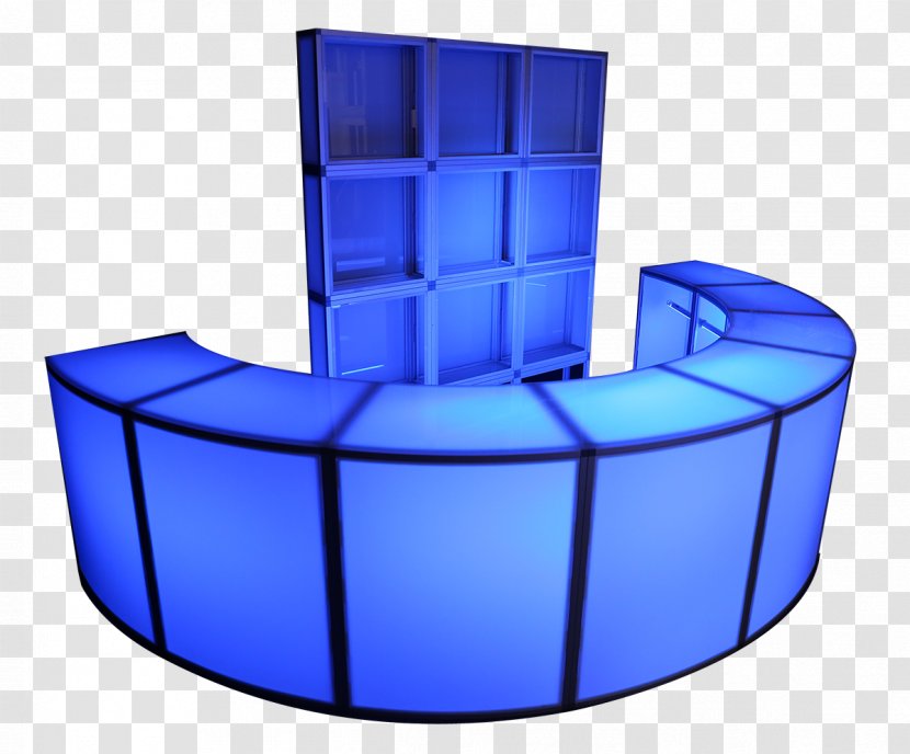 Chair Furniture Curve Geometric Shape - Blue Transparent PNG
