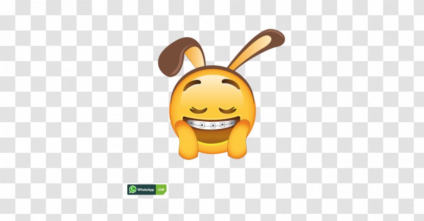 Smiley Emoticon Emoji - Yellow - Emoji-emoticon-whatsapp Transparent PNG