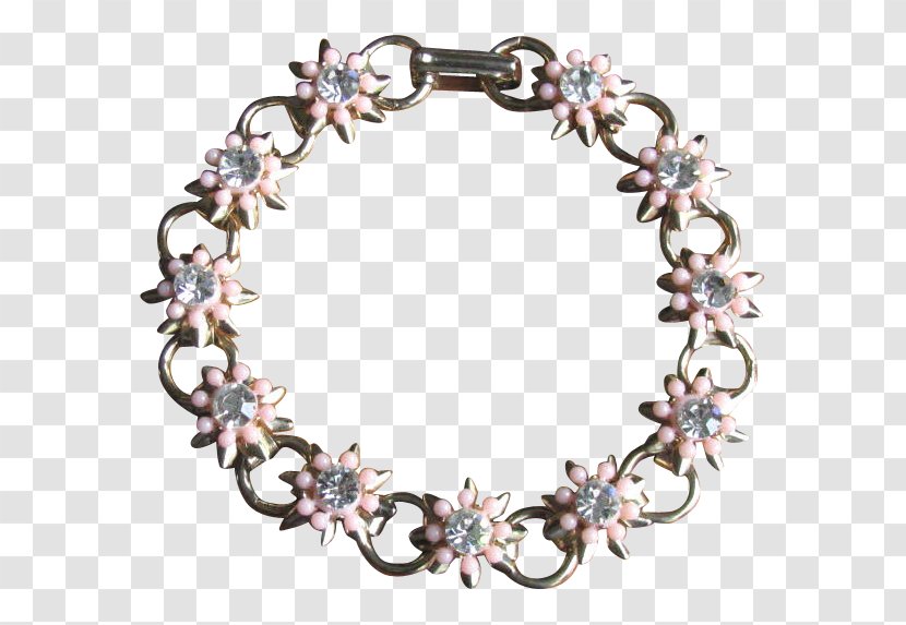 Bracelet Jewellery Necklace Chain Rhinestone Transparent PNG
