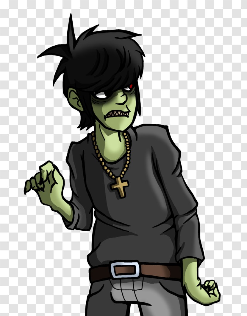 Gorillaz Russel Hobbs 2-D Murdoc Niccals Noodle - Human - Fictional Character Transparent PNG