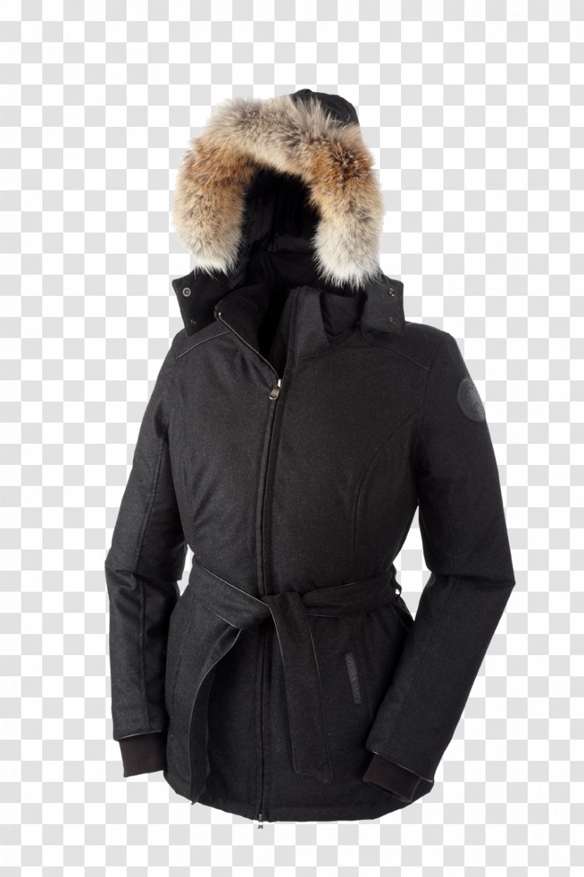 Canada Goose Jacket Coat Fur Clothing Loro Piana - Moncler Transparent PNG