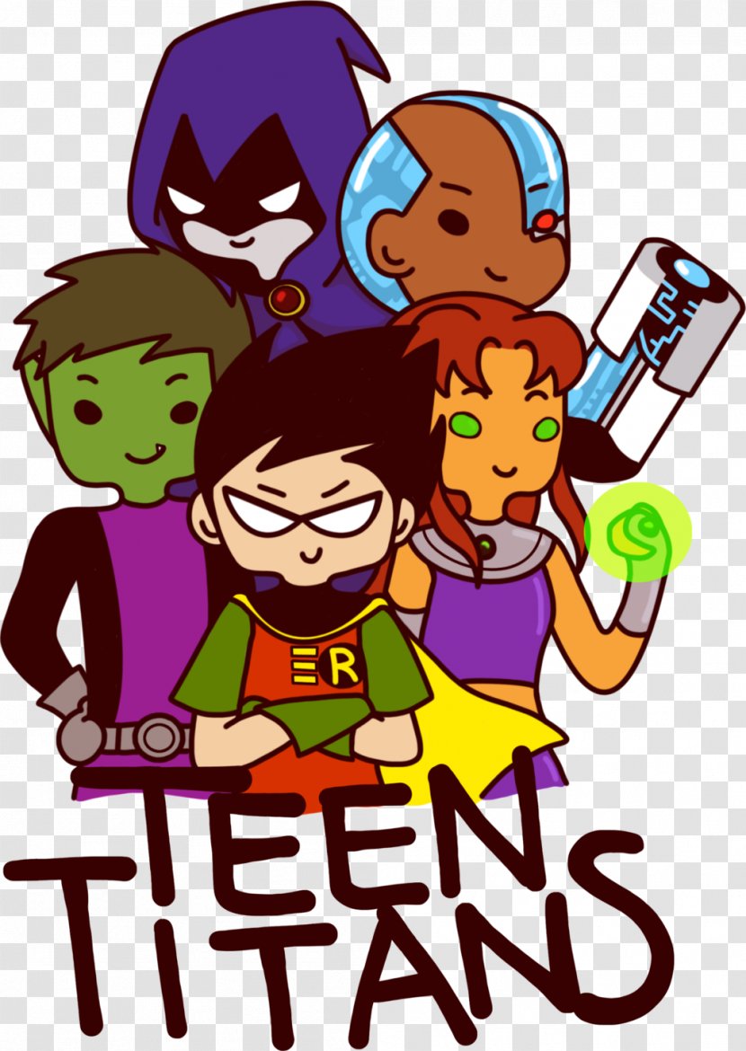 Starfire Fan Art Cartoon - Fiction - Teen Titans Transparent PNG