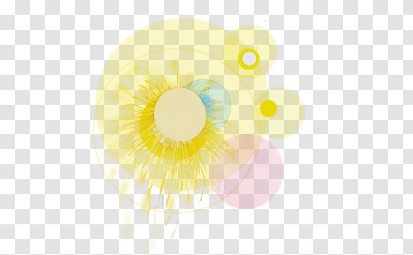 Yellow Eye Circle Iris Clip Art - Watercolor Transparent PNG