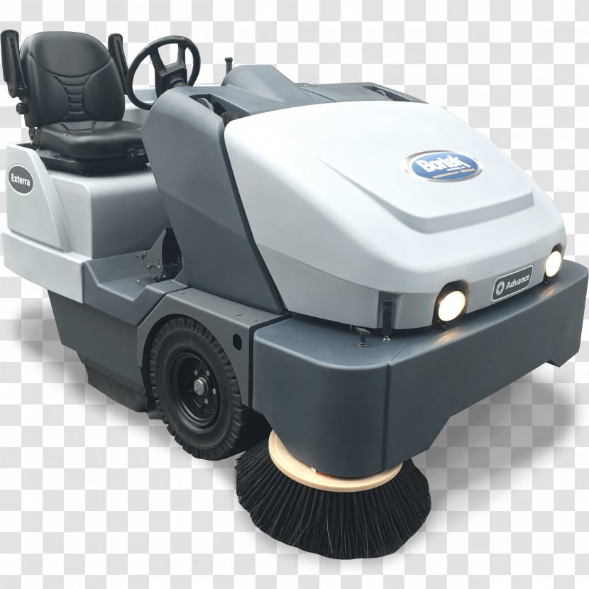 Industry Machine Broom Street Sweeper Transport - Motor Vehicle - Sweep The Dust Transparent PNG