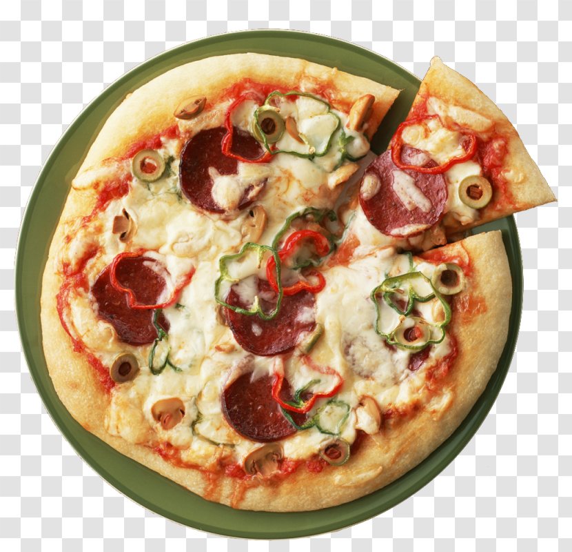 Pizza Italian Cuisine Pepperoni Garlic Bread Pasta Transparent PNG