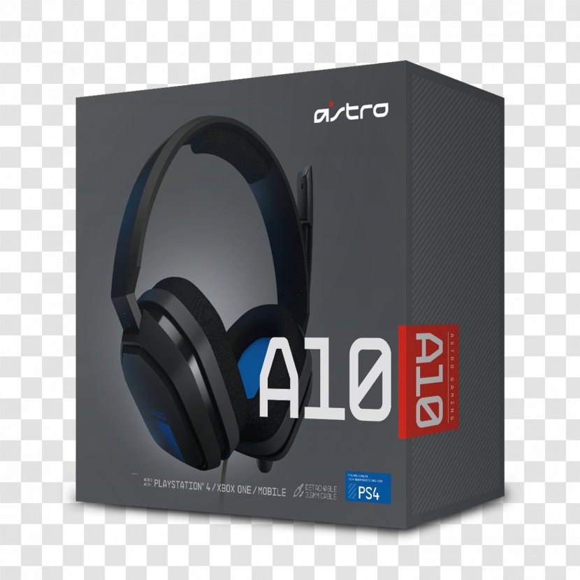 ASTRO Gaming A10 Headphones PlayStation 4 Microphone - Video Game Transparent PNG