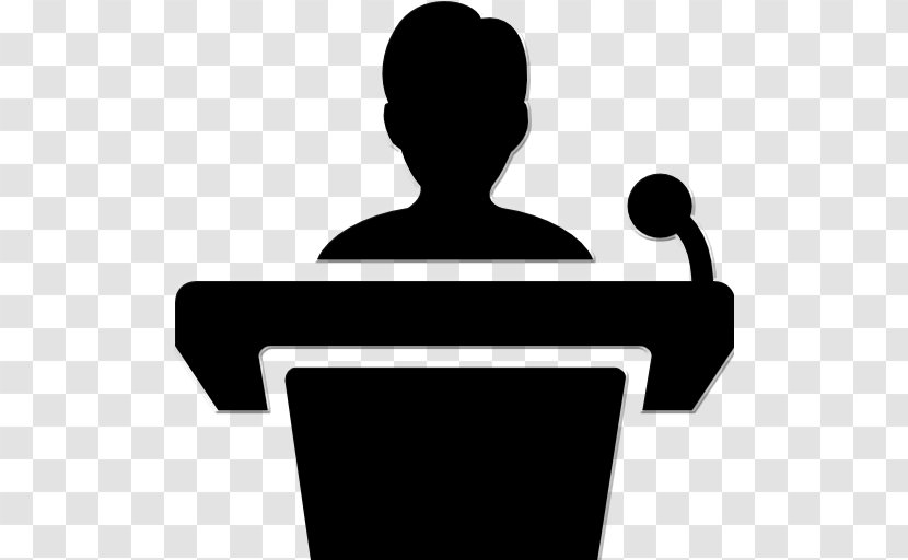 Public Speaking Microphone Podium Speech - Joint Transparent PNG