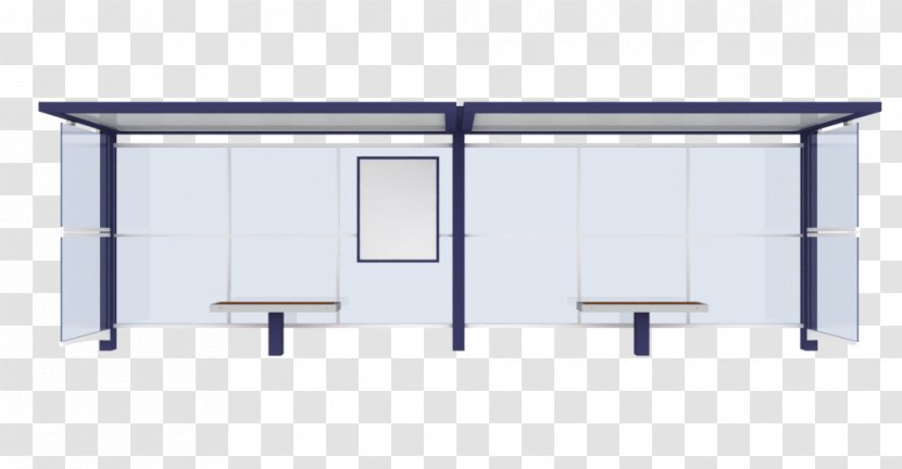 Bus Stop Building Information Modeling Computer-aided Design Axonometry - Shelter Transparent PNG