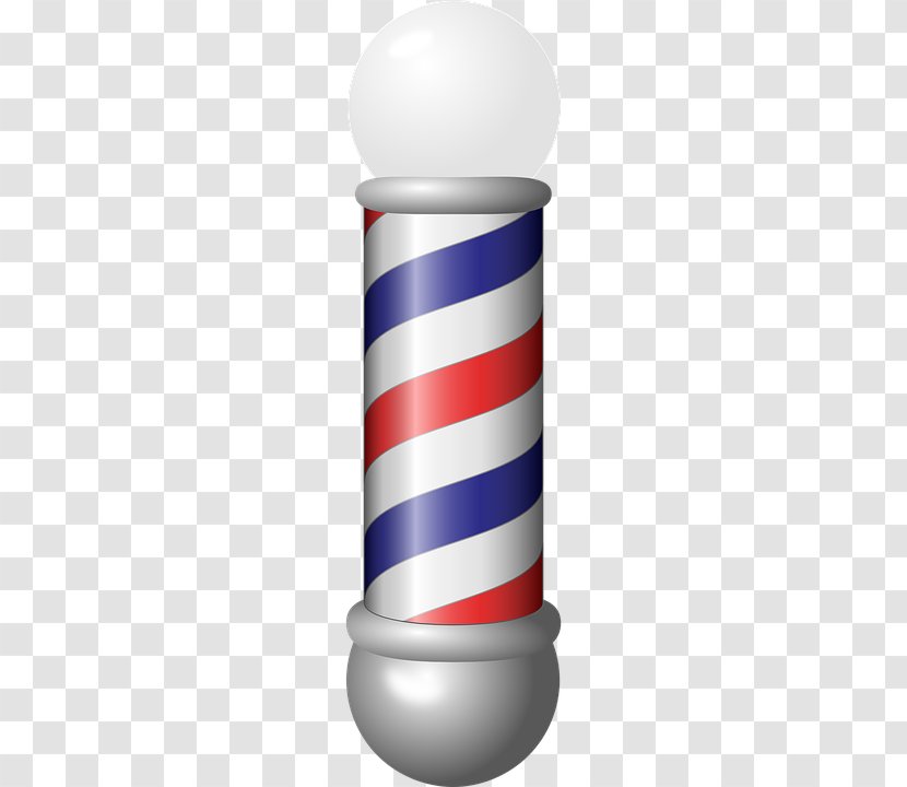 Barber's Pole Clip Art Vector Graphics Image - Beauty - Clover Pos Transparent PNG
