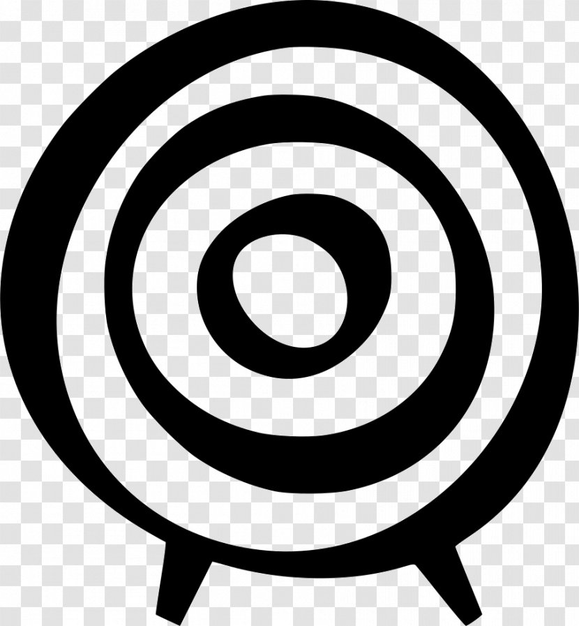 Clip Art Image - Pdf - Bullseye Cible Transparent PNG