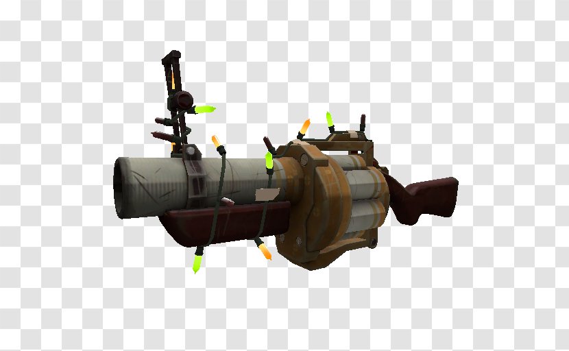 Team Fortress 2 Grenade Launcher Weapon Rocket Firearm - Gun Transparent PNG