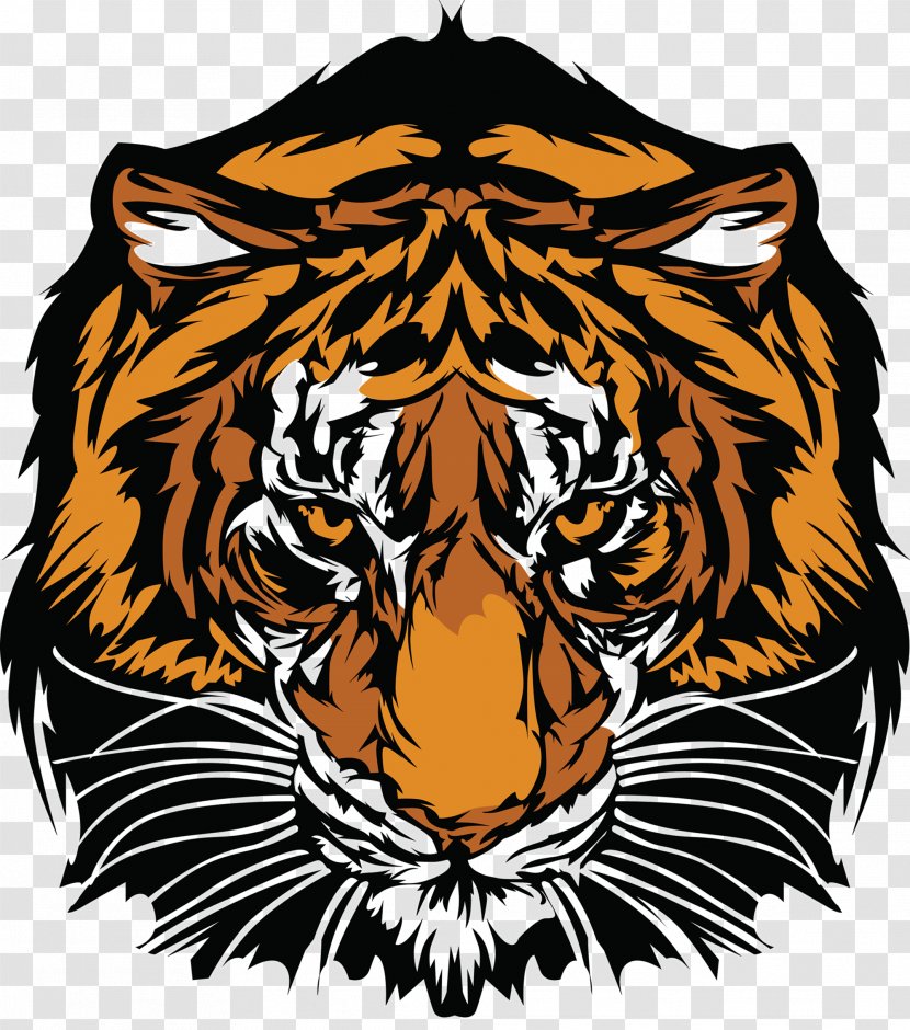 Tiger Royalty-free Clip Art - Big Cats Transparent PNG