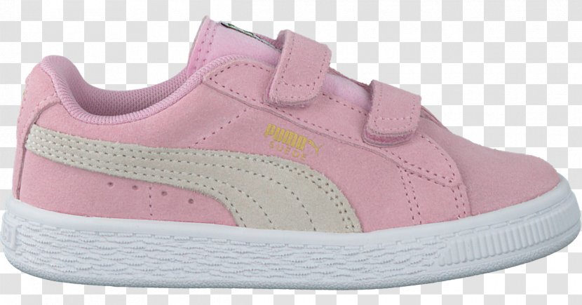 Sports Shoes Puma Suede Ps Kids' 2 Straps - Footwear - New For Women Pink Transparent PNG