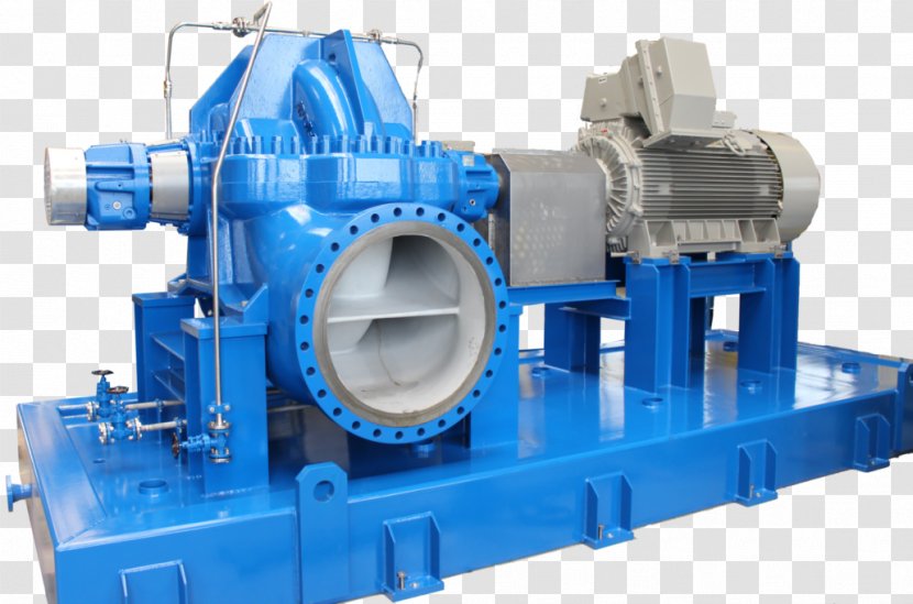 Pumping Station Pipe Bearing Centrifugal Pump - Cylinder Transparent PNG