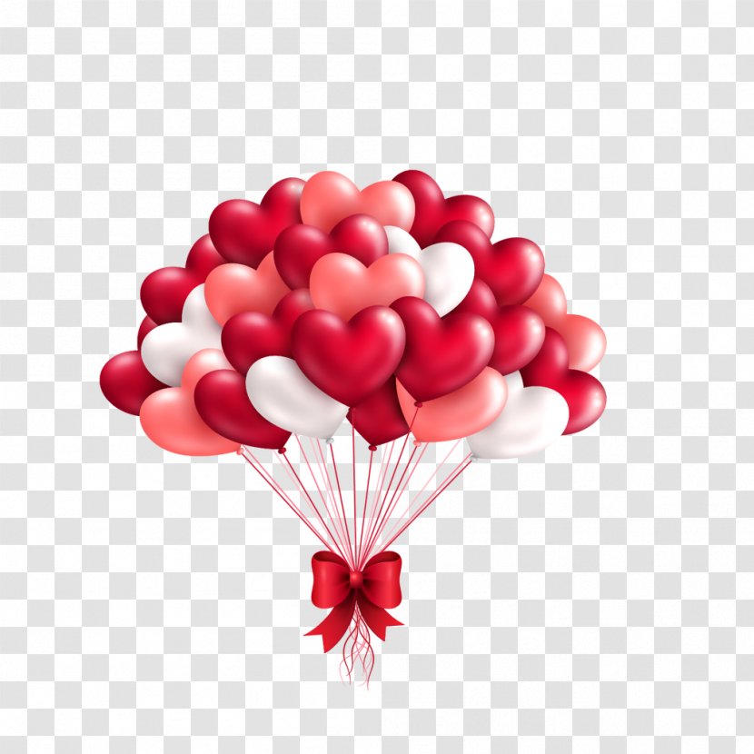 Balloon Clip Art Portable Network Graphics Heart Valentine's Day - Love - Group Transparent PNG