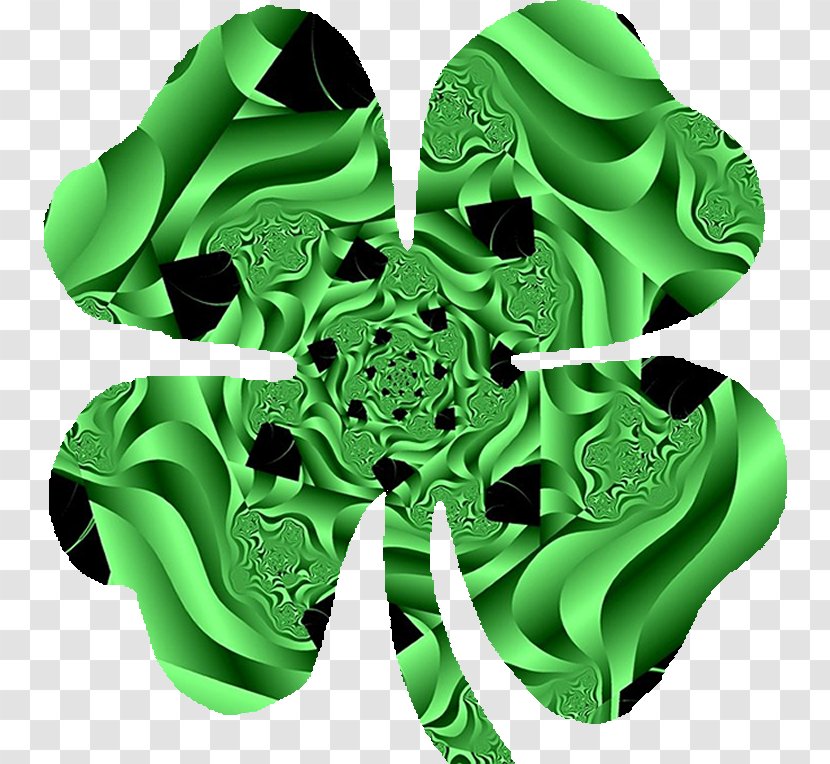 Green Fractal Art Color - Joy Luck Transparent PNG