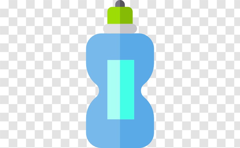 Water Bottle Clip Art - A Blue Transparent PNG