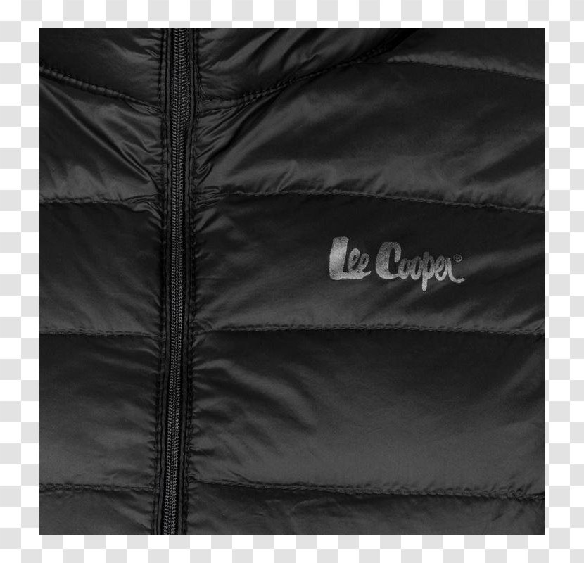 Jacket Zipper Pocket Leather White - Black M Transparent PNG