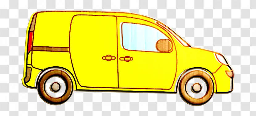 Auto Icon Cab Car - Cargo - Transport Compact Van Transparent PNG