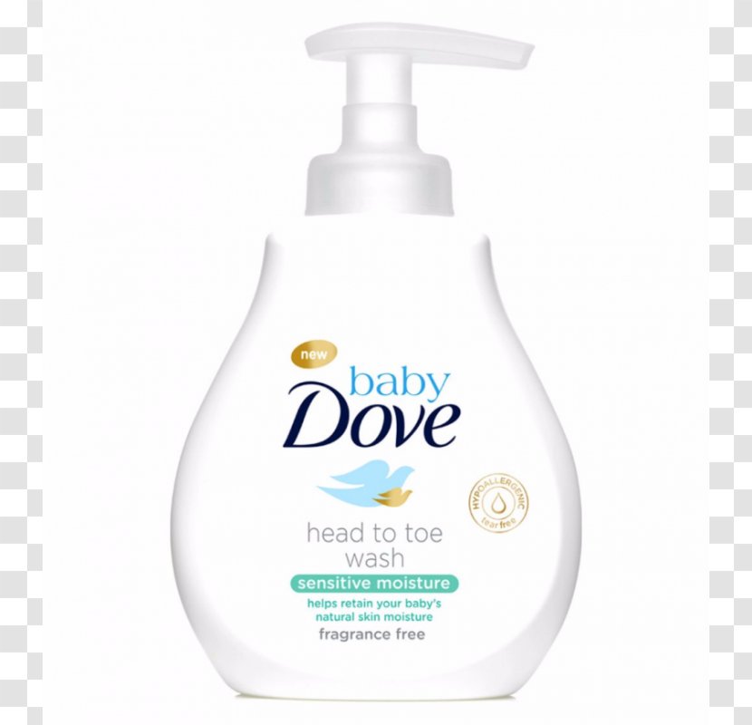 Shower Gel Dove Lotion Soap Infant - Washes Head Transparent PNG
