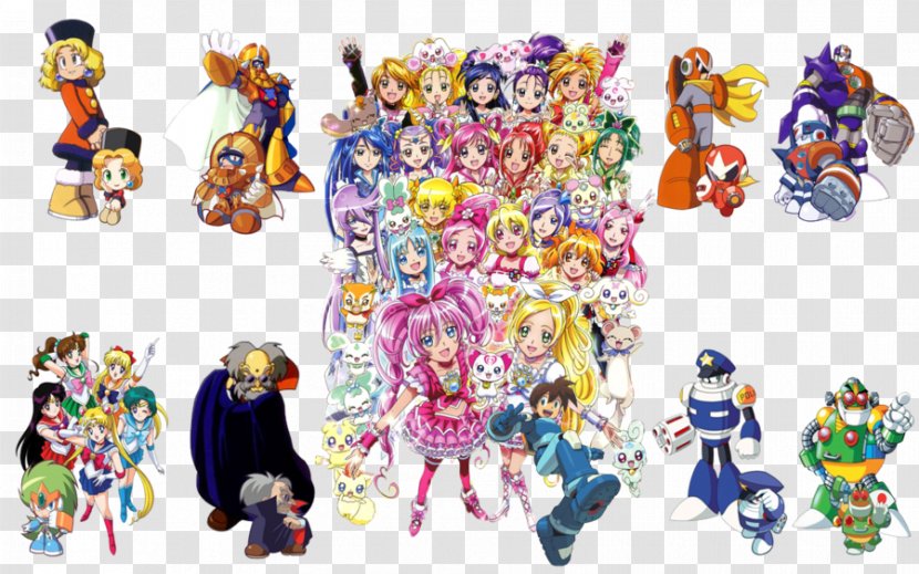 Pretty Cure All Stars Rockman Xover TC Entertainment Mega Man - Sonic Unleashed Transparent PNG