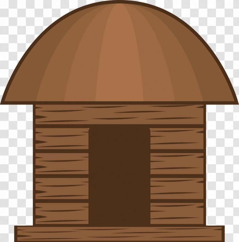 Cartoon Drawing - Wood - Dome Forest Hut Transparent PNG