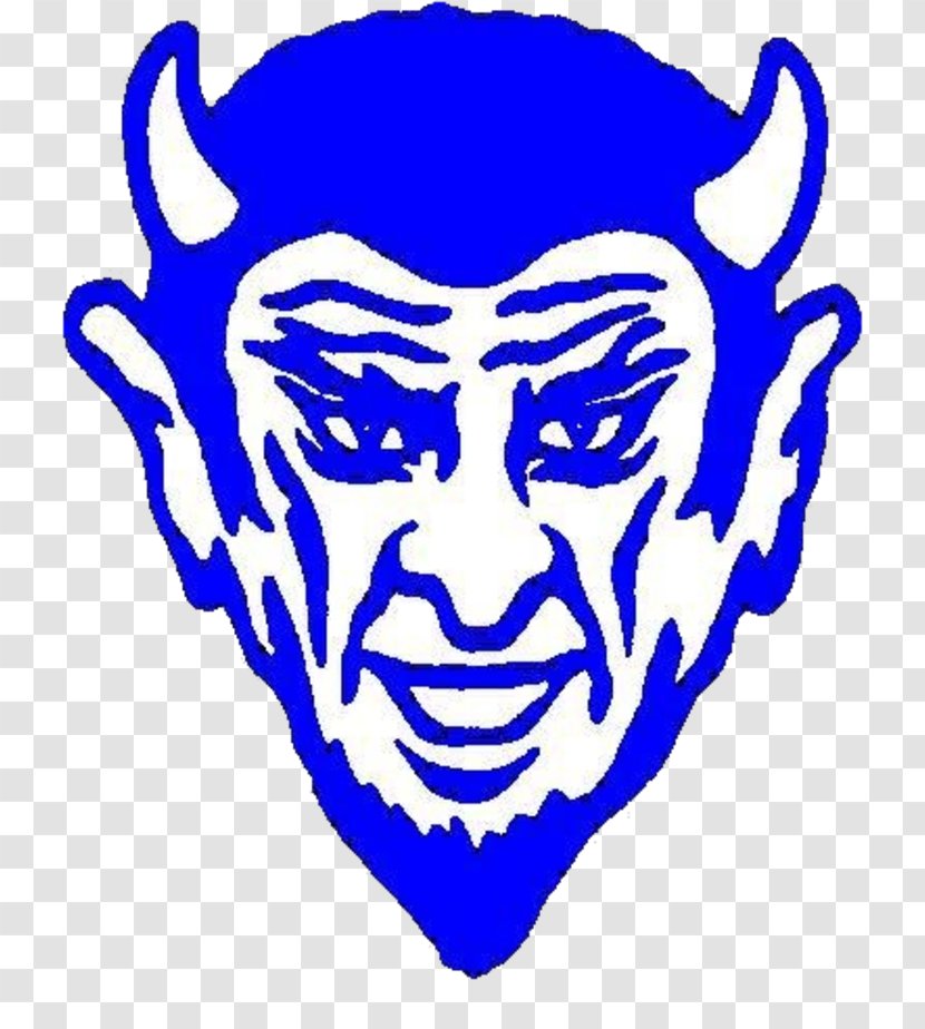 Quincy High School Academies Of West Memphis Duke Blue Devils Men's Soccer - Flower - Devil Transparent PNG