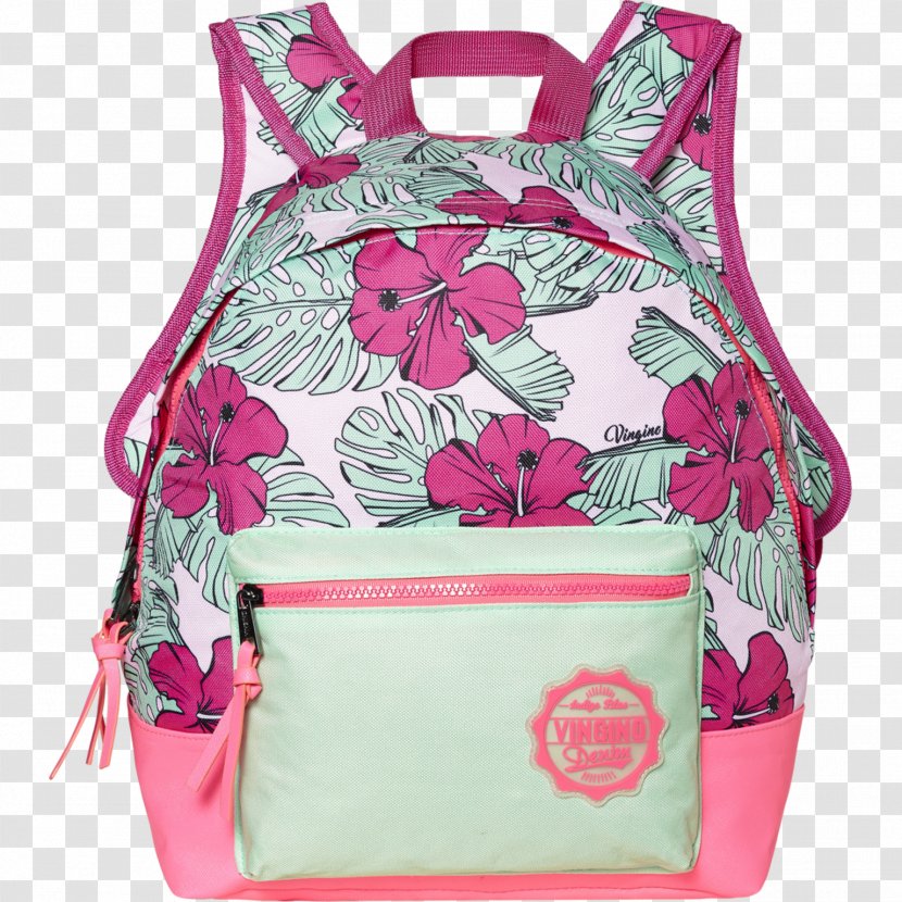 Handbag Backpack Pink Messenger Bags - Baggage Transparent PNG